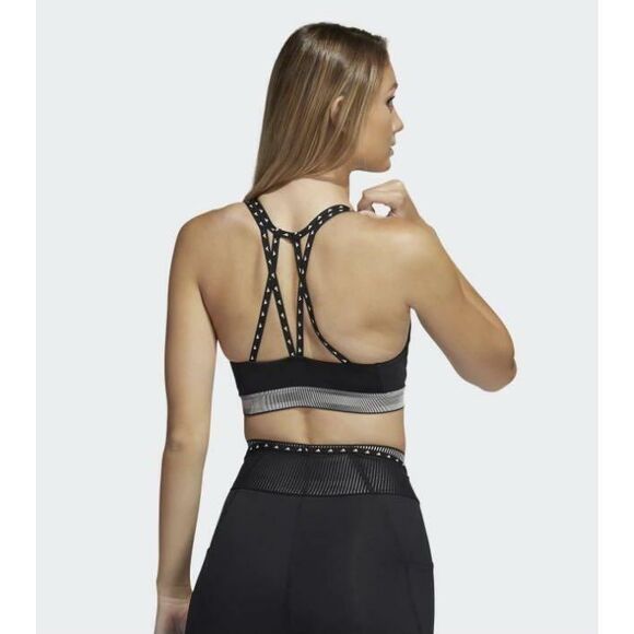 Adidas GL0580 Women's Sz XL Don't Rest Primblue Sports Bra Medium Support - Picture 8 of 9